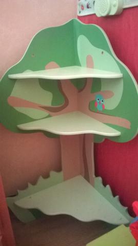 étagère d'angle enfant 