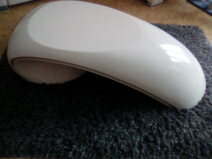 Table basse laqué blanc