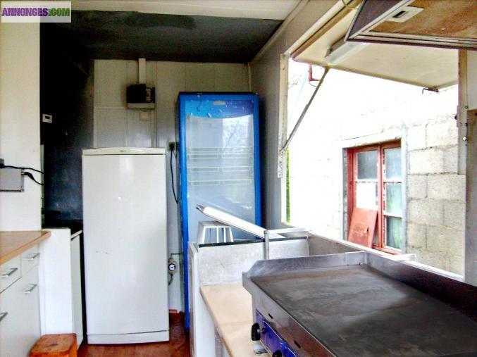 Location camion ambulant friterie