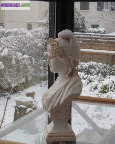 Statue, Buste Marianne "Vauquelin" 44Cm,