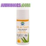 DEODORANT ROLL-ON A LA PIERRE D'ALUN FLEUR D'ORANGER BIO﻿