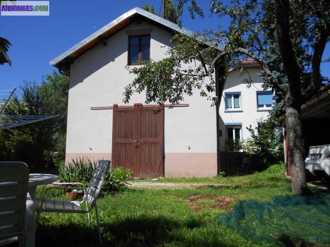 Maison + atelier vide