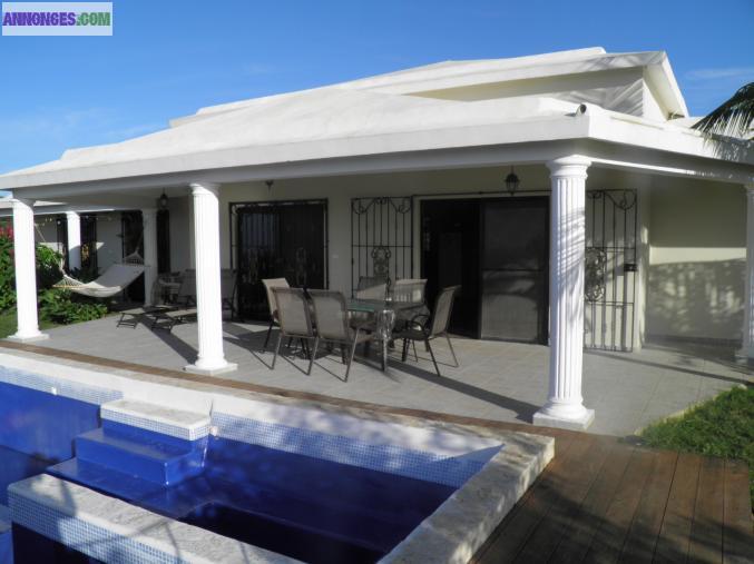 Villa avec piscine et magnifique vue mer à Rio San Juan en République Dominicaine
