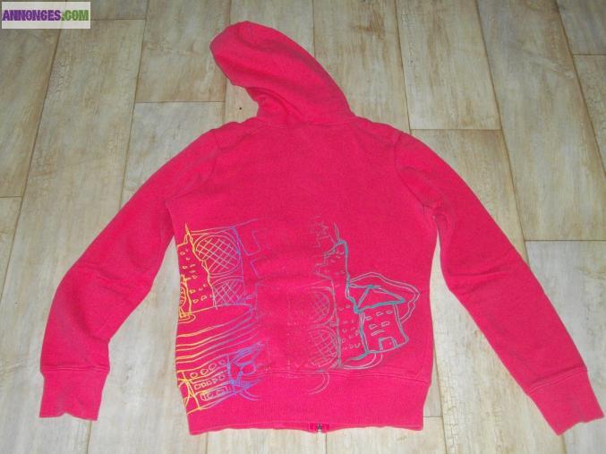 Veste à capuche, marque DC, taille XS
