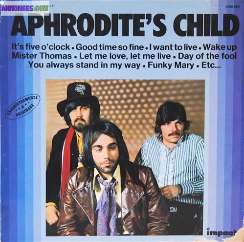 DISQUE VINYLE 33T APHRODITE'S CHILD