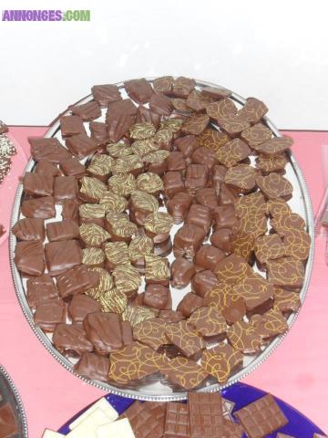 Cours de cuisine: chocolats et ballotins