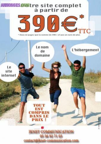 Création site internet à prix très attractif