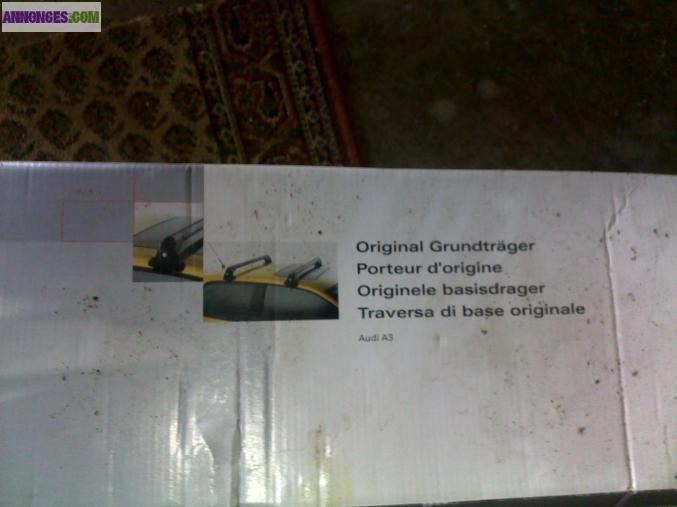 BARRE DE TOIT AUDI A3
