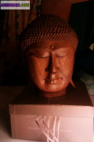 Tête de bouddha