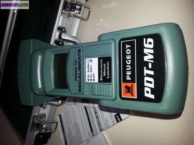 Détecteur professionnel à main PEUGEOT PDT M6