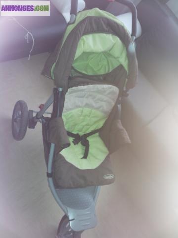 POUSSETTE 3 ROUE AVEC MAXICOSI
