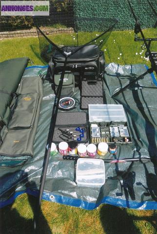 EXCEPTIONNEL LOT COMPLET DE PECHE A LA CARPE !