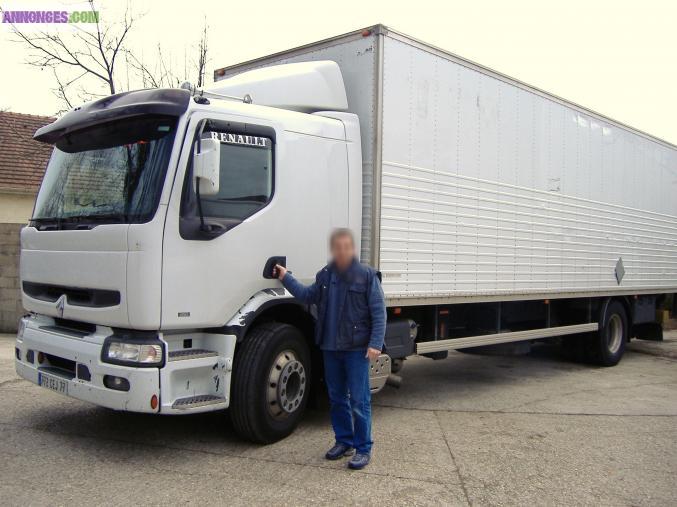 LOCATION DE CAMION 55M3 AVEC CHAUFFEUR