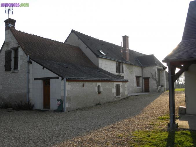 Maison de campagne avec 8ha