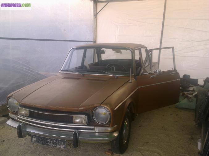 Simca 1301 S à restaurer