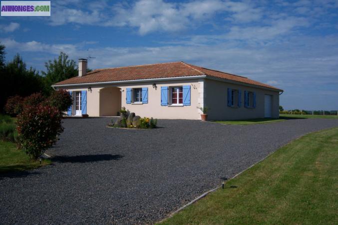 Agréable pavillon de plain pied