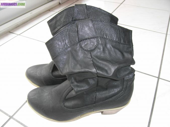 BOTTINES NOIRES