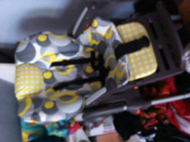 Chaise haute pliable