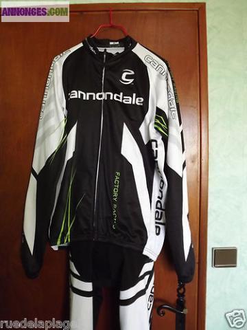 TENUE CYCLISTE HIVER POLAIRE ** CANNONDALE **
