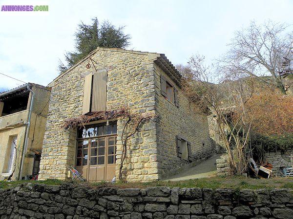 Vente maison de village avec terrasses en Provence
