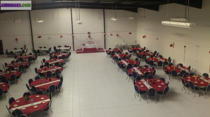 Très urgent: belle salle de fêtes