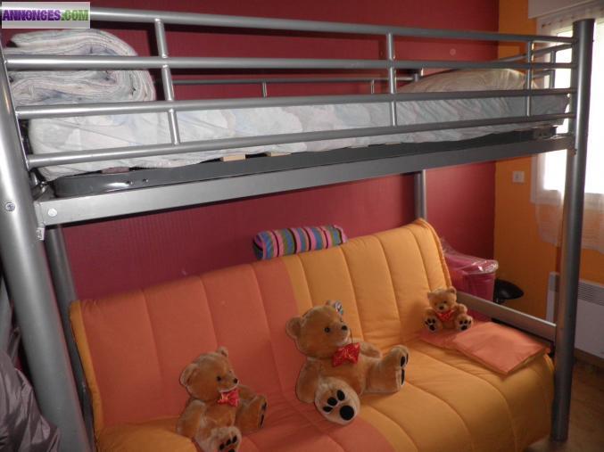 Salon rustique & mezanine