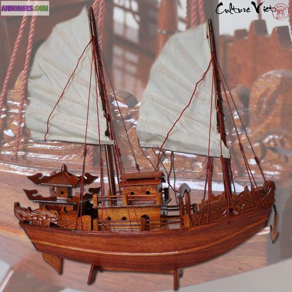 Maquette Jonque traditionnelle du Vietnam