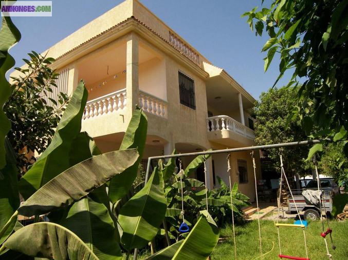 Location villa vacance à saidia au bord de mer