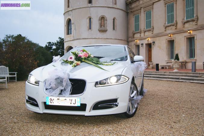 Location voiture mariage en Jaguar