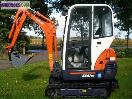 Mini pelle Kubota KX41-3V