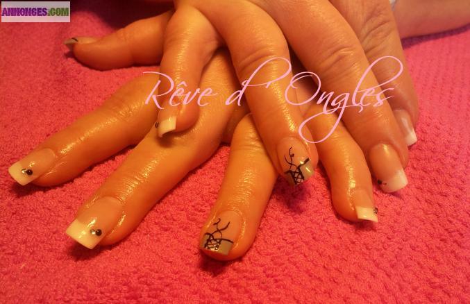 Ongles en RESINE : TARIF UNIQUE
