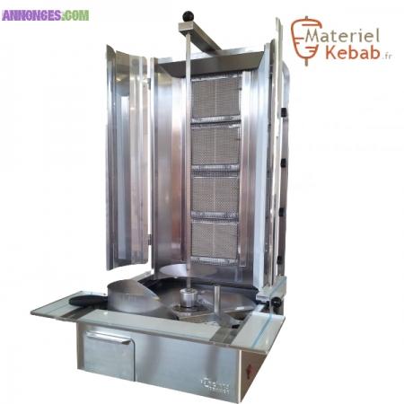 Machines à Kebab 4 brûleurs à gaz