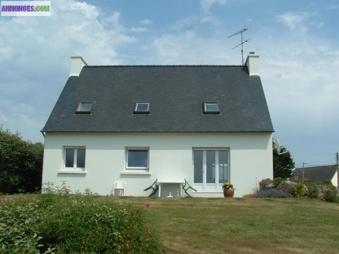 Vacances au calme bord et vue mer campagne CROZON