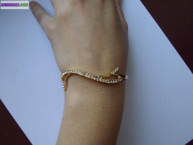 Bracelet plaqué or