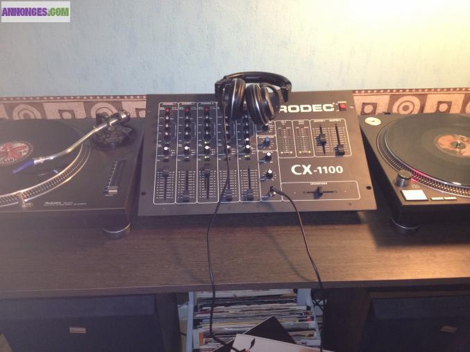Technics mk2 + Rodec CX100