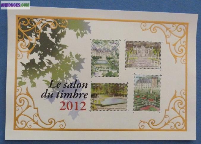 Année 2004 Bloc Feuillet Jardin doré neuf n°71