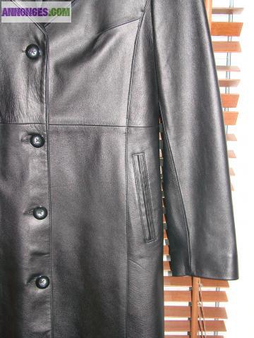 Veste en cuir