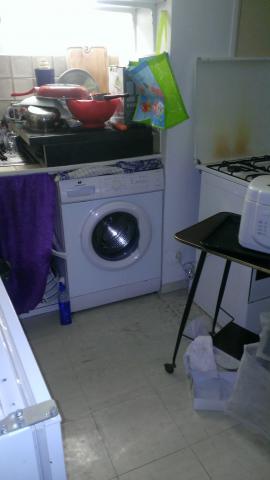 Gaziniere ou machine a laver