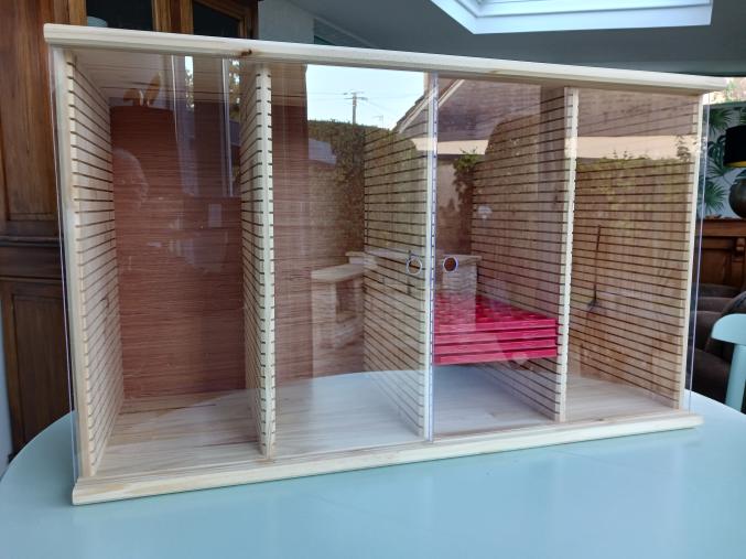 Meuble rangement capsules de Champagne 