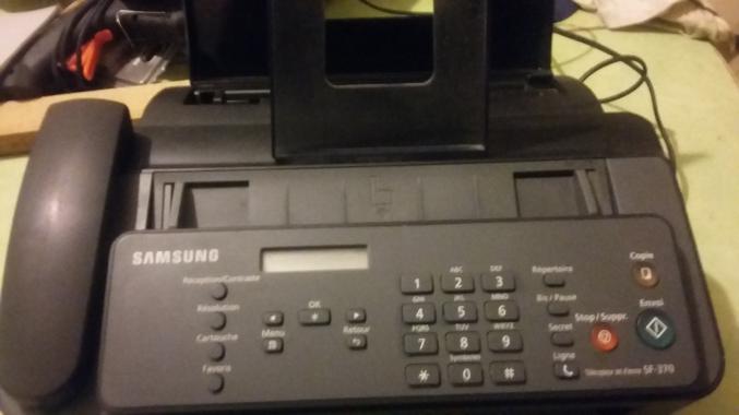 Tèlèphone fax a jet encre