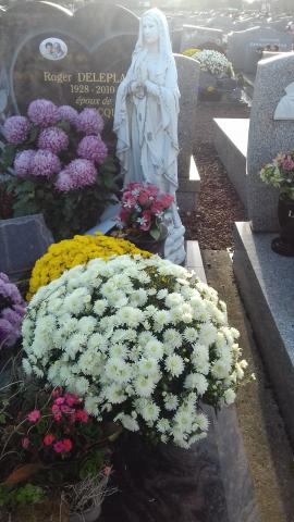 Nettoyage de sépulture