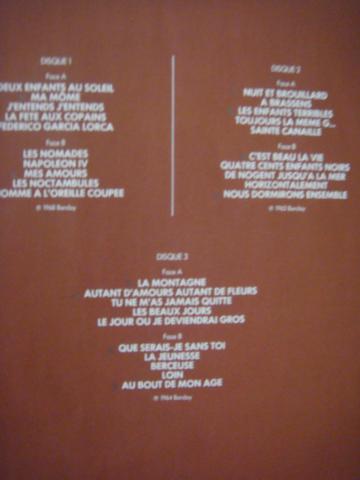 Coffret 3 disques vinyls de Jean FERRAT