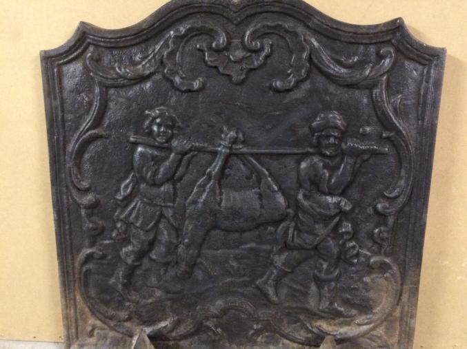Plaque de cheminée