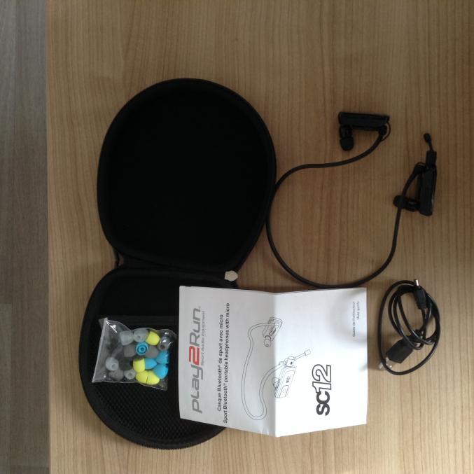 Casque Audio Play2Run SC12 Black