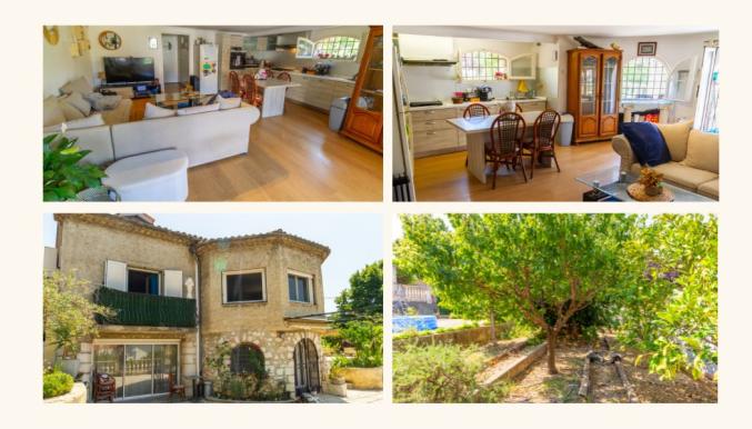 Une configuration unique – 3 espaces indépendants à Cagnes-sur-Mer