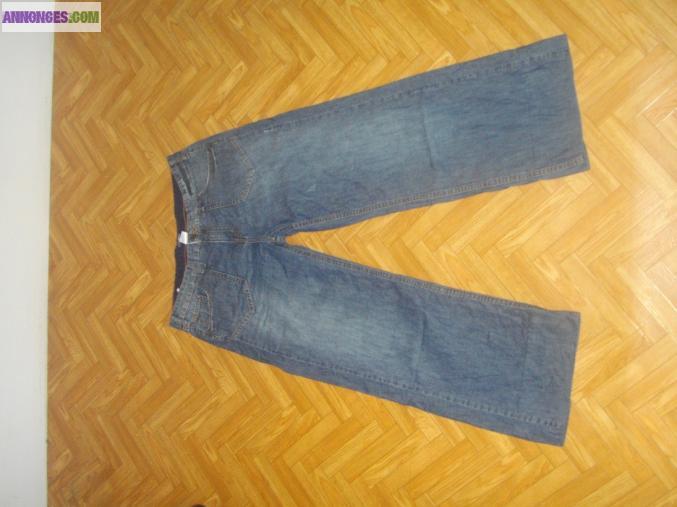 Jean large, taille 40