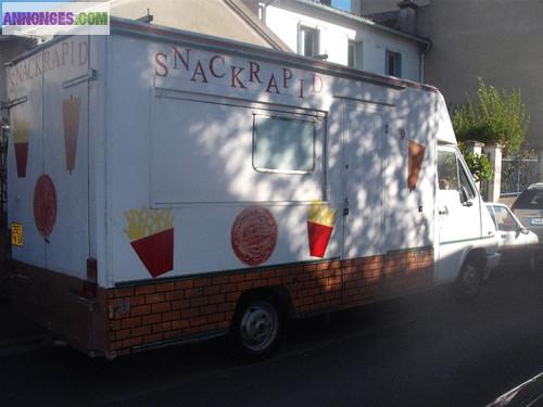 Très belle camion a pizza