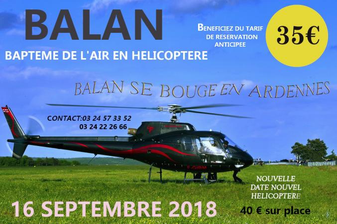 Baptême de l'air en hélicoptère 