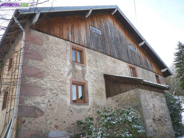 Hautes Vosges Typique Ferme 1829 isolée sur 70 ares