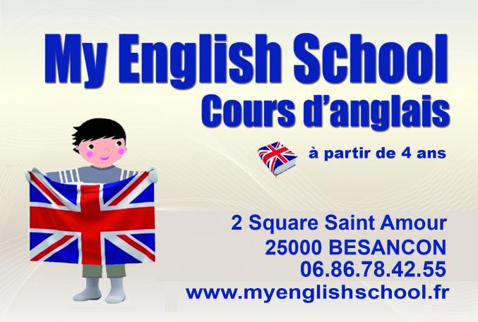 COURS D'ANGLAIS à partir de 4 ans